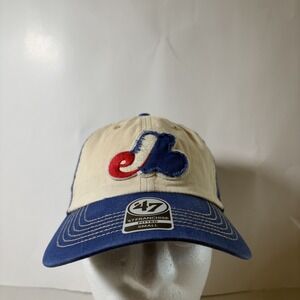 '47 Franchise Montreal‎ Expos MLB Cooperstown Fitted Hat NEW Small